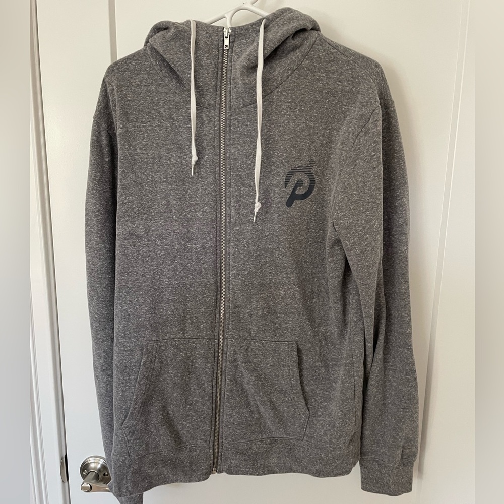 Peloton men’s medium full zip hoodie.